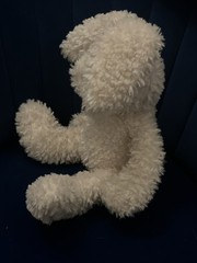 Beverly Hills Teddy Bear Co Easter Bunny Rabbit Cream Ivory 13” Soft Shaggy