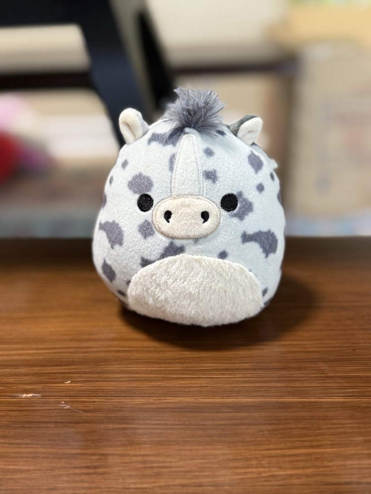 Squishmallows Grady the White and Grey Spotted Appaloosa Horse BNWT