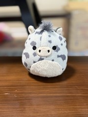 Squishmallows Grady the White and Grey Spotted Appaloosa Horse BNWT
