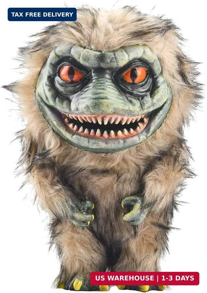 Alien Monster Prop Doll, Creepy Plush Doll Movie Stuffed Toy, Green Funny Ugly S