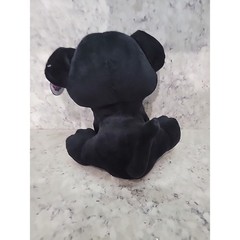 Nanco Jungle Cat 12″ Plush Stuffed Black Panther Kitty Big Glitter Eyes