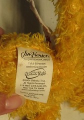 Vintage 2004 Muppets Sababa Toys 8″ Beanie Doll Animal Fozzie The Bear Toy Plush