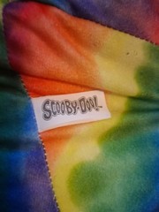 Giant SCOOBY DOO 35′ Tye Dye Stuffed Toy SUPER RARE Toy Factory