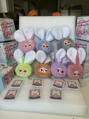 BB3 Baby Three Petit Macaron Cute Bunny Head Bundle (7pcs)New Come With Box Card