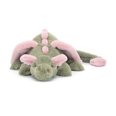 Jellycat Malachy Dragon 50cm Large Size Brand New w/Tags&Dust Bag
