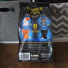 Bonkers Toy Co. Warrior Cats Large Mystery Plush Series 1 Blind Bag MPN 107011