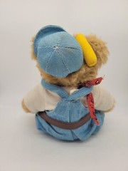 Russ Berrie True Value Hardware plush Mr Fix It Teddy Bear tools handyman 7″