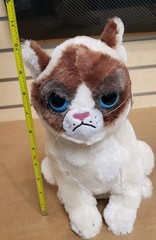 Grumpy Cat Plush Stuffie Collectible Internet Meme Siamese Kitty NEW W/Tags 10″