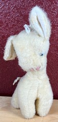 Vintage Gund 12” Bay Giraffe Plush Stuffed Animal Rattle Bell Toy Yellow
