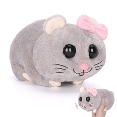 Dalycro Sad Hamster Meme Plush with Sound, Musical Stuffed Animal Doll with V…
