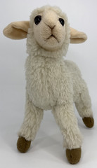 Hansa Creation Posable Lamb Plush Stuffed Animal White Sheep Toy 2015 11″