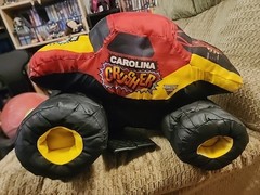 Monster Jam Truck Plush Carolina Crusher 13″ Stuffed Toy Feld Motor Sport