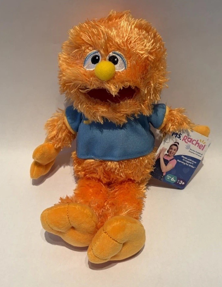 Ms. Rachel Herbie Cuddle & Comfort Friend Stuffed Plush Orange Character Doll