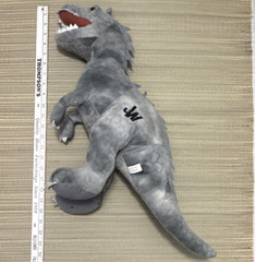 Jurassic World Gray T-Rex Tyrannosaurus Rex Plush Stuffed Animal Soft 2015