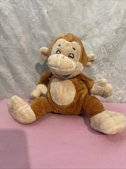 Luv n Care Nuby Tickle Toes Monkey Giggling Laughing Plush Stuffed Animal Toy