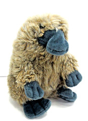 Gund – Duck Billed Platypus 6″ Plush Stuffed Animal Vintage Gray Blue Brown -NN