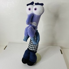 Disney Pixar Inside Out 2 Fear 13″ Plush Purple Stuffed Figure Toy No Tag 2024