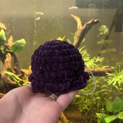 Handmade Mini Purple Octopus Plush Stuffed Animal 2024 3-5 Years 3-4 5-7 Years