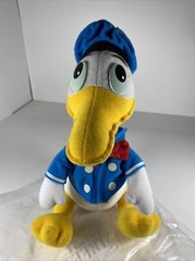 Disneyland Plush Donald Duck 12” Rare With Tags Yester Years Vintage Style Bh