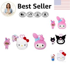 Travel-Friendly Removable Keychain Plush – Collectible LOL Surprise Hello Kitty