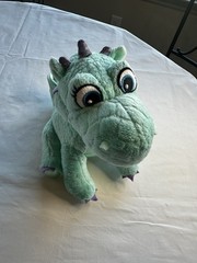 Disney Sofia the First Plush Turquoise Dragon Crackle 8″ Stuffed Animal Blue Toy
