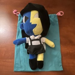 Joel G ENA Blue Yellow Ownaj Plush First Edition With Bag