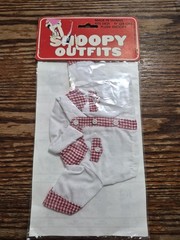 11″ Snoopy Clothes Outfit Plush Stuffed Animal Square Dance #4556