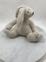 Easter Plush Image Ellis Bunny Rabbits Stuffed Mom and Baby White 11″ Tall Toys