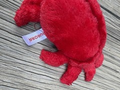 Red Crab Aurora World Plush Floppy Plush Small Stuffed Animal Sea Creature