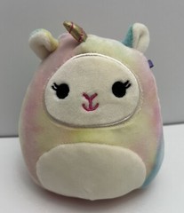 Squishmallows 5″ Lucinda the Rainbow Unicorn Kellytoy Plush Stuffed Animal Toy