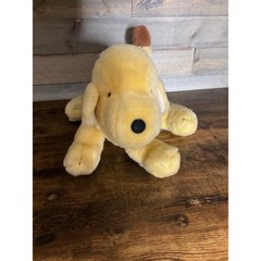 Vintage 1993 Eden Spot the Dog Plush Eric Hill Yellow Brown 12 inch
