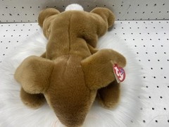 Vintage Ty Beanie Buddy Bunny Rabbit Plush Small Brown Stuffed Animal Toy
