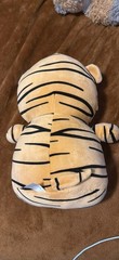 Toy Box Medium Tiger Plush Toy 0+ Years Beige Black White Stuffed Animal