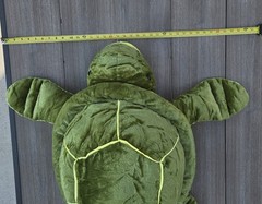 Giant Turtle Stuffed Animal 33 Inch, Green Stuffed Turtle Plush Toy for Kids Chi