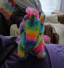 Dan Dee Collector’s Choice Rainbow Unicorn Plush Pink Mane Small 2019 Age 3+