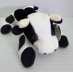 NEW Curto Toys Horizon Organic Milk Cow Plush 7″ Stuffed Animal Promo NWT