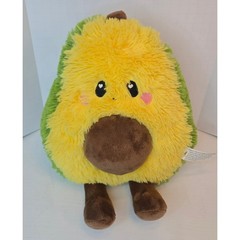 Happy Fuel Microwaveable Heating Plush GUSTAVO Avocado Weighted 1.5lb Clay Bead