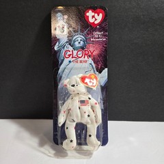 Ty Glory Bear with Patriotic Stars