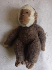 GUND Monkey Stuffed Animal Plush Medium 14-24 in 1983 3-7 Years Age 3-4 4-7