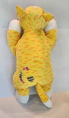 Large 32 In RARE Lisa Frank Sunflower Stuffed Cat Plush. No tags. Vtg 90s