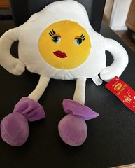 Denny’s Grand Slam Sunny Side Egg Plush
