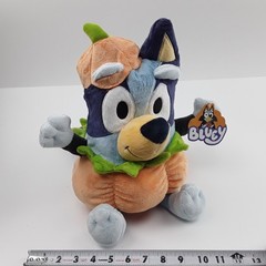 Bluey Halloween Pumpkin Plush Toy Soft Stuffed Animal For Kids Age 3+