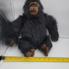 Vintage Rare Creepy Face Furry Gorilla Superior Toy And Novelty Co Plush Soft