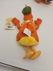 Chicken Run Ginger & Bunty Plush Beanie 9″ Playmates Toys 2000 Dreamworks