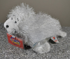Ganz Webkinz White Seal HM023 Soft Plush Stuffed Animal Toy With All Tags/Code