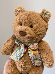 Jellycat Bartholomew Bear Liberty Print Soft Plush Doll Gift Kids Toy 11in