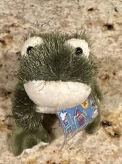 Ganz Webkinz Lil’Kinz Green Frog Plush w/ Sealed Code HS001 Vintage