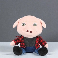 9″ John Pork Plush Toy Funny Meme Character Soft Stuffed Gift Collectible