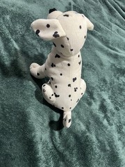 Seated Dalmatian Puppy Dog 10” Plush 1996 China Antique