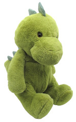 Animal Adventure Plush Dino Green Blue 16″ Stuffed Animal Lovey 2021 Very Soft